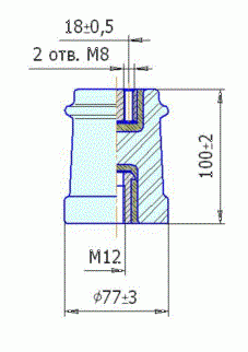 Изолятор опорный ИО-6-3,75 II У3 (фото 2)